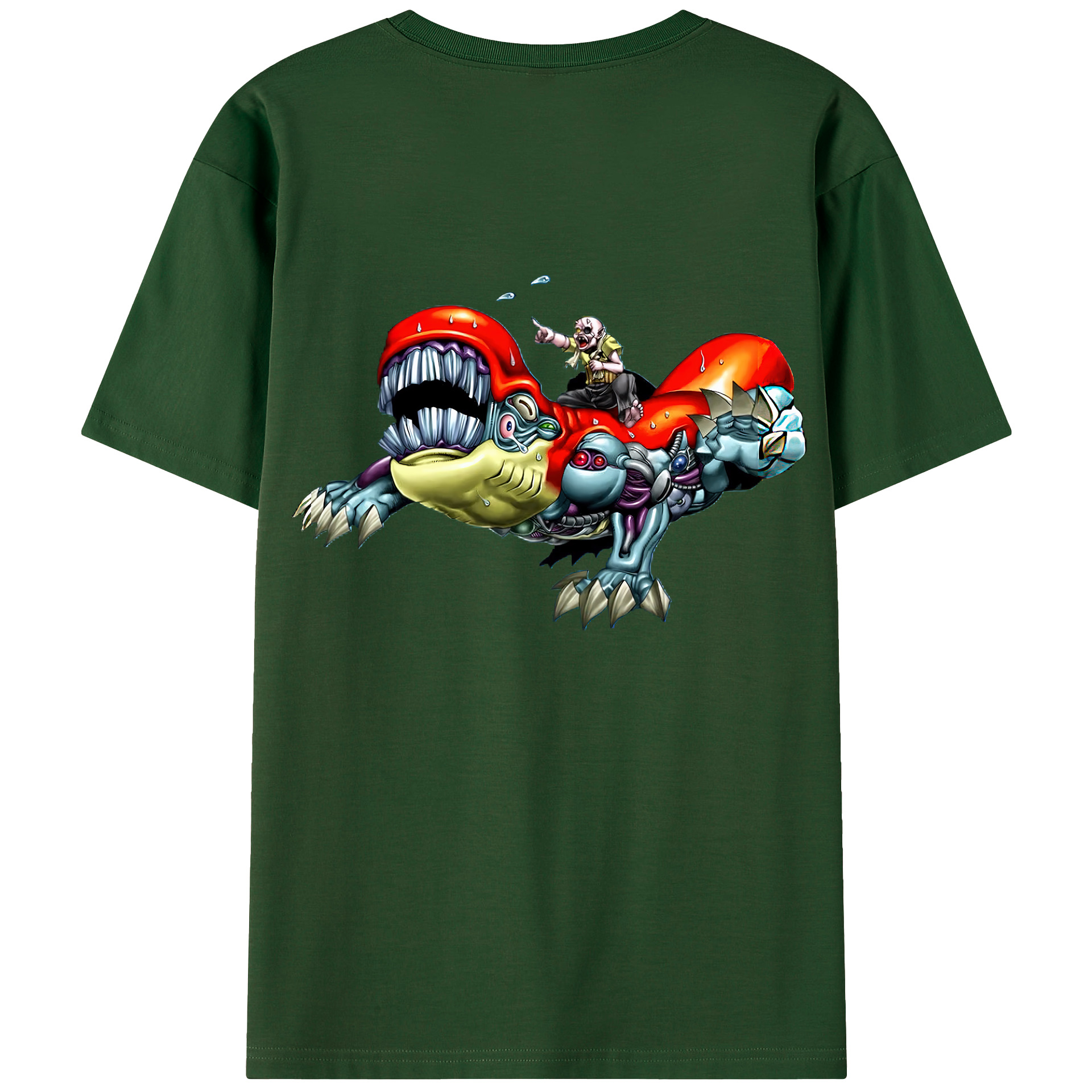 （画像用） 遊☆戯☆王 Yu-Gi-Oh! 綿100％半袖Tシャツ（背面プリント）